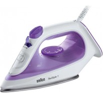 Braun TexStyle 1 SI 1080 Violet Σίδερο Ατμού 2000W με Συνεχόμενη Παροχή 25gr/min και Κεραμική Πλάκα